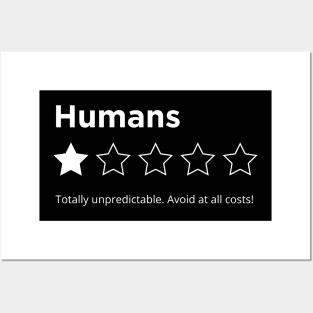 Funny Humans Review Posters and Art